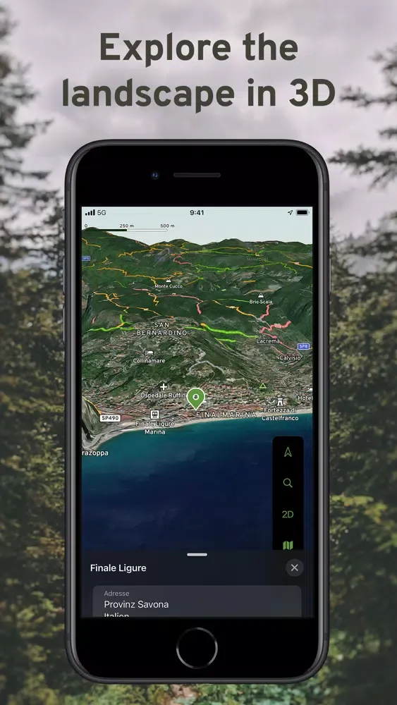 Скриншоты TrailSpot – 3D MTB map
