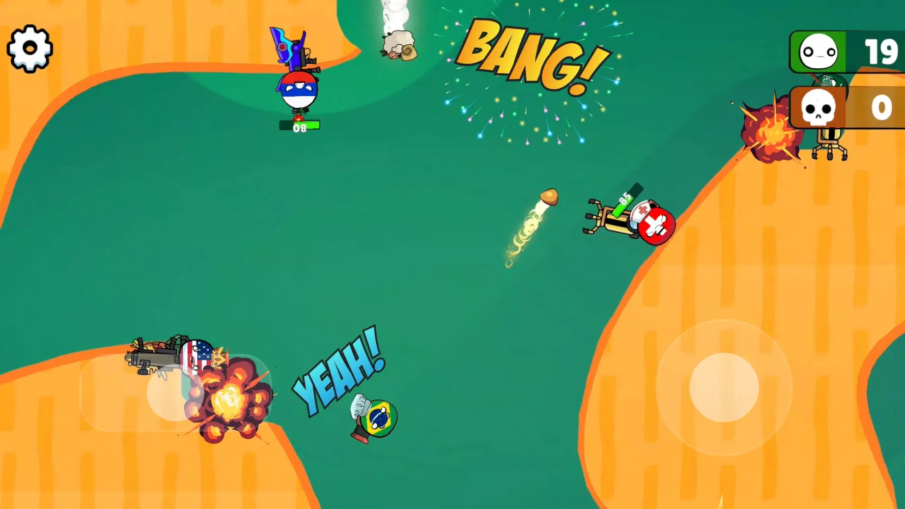 Country Balls: Armageddon Screenshots