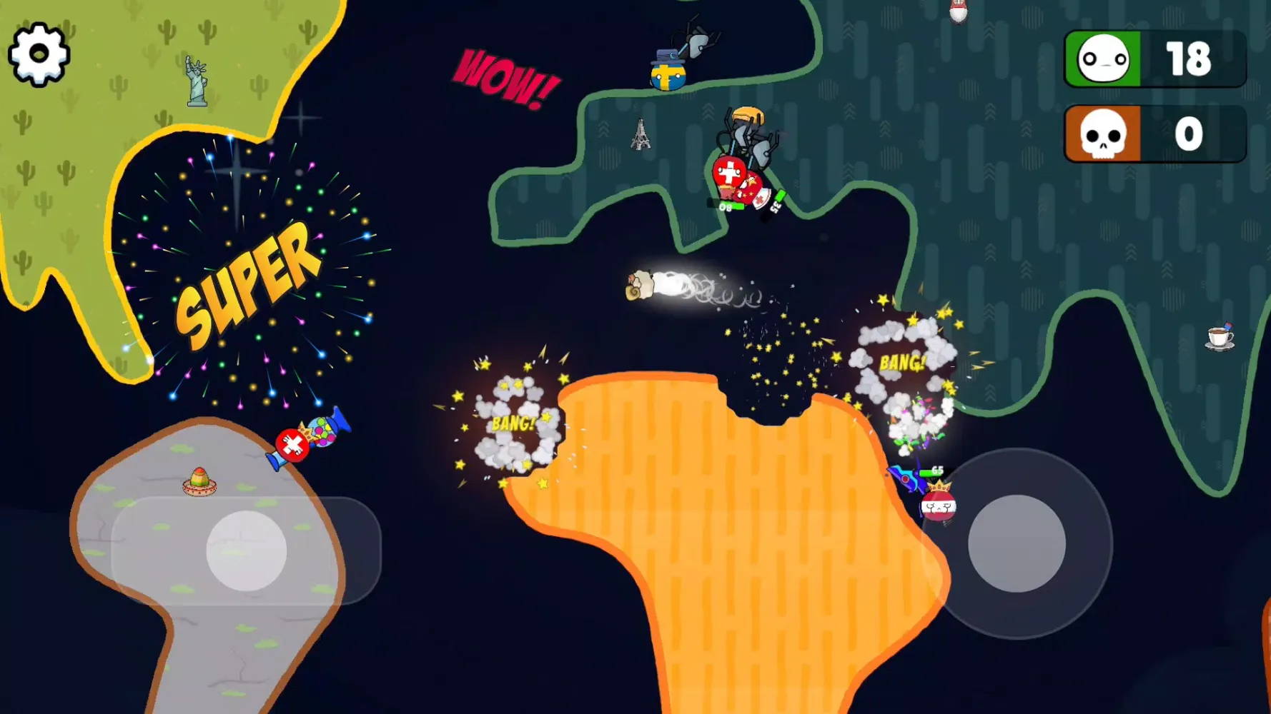 Country Balls: Armageddon Screenshots