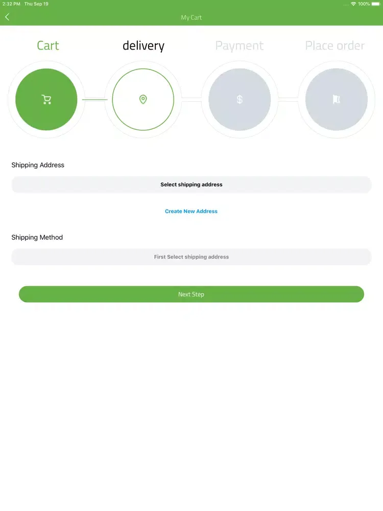 Tangkapan layar Jana Vision iPad 