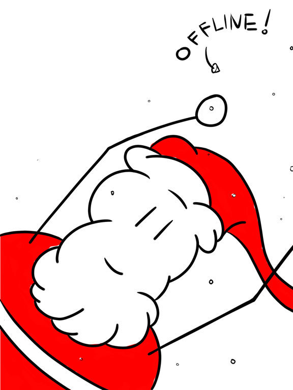 Running Santa - Offline Game iPad  स्क्रीनशॉट
