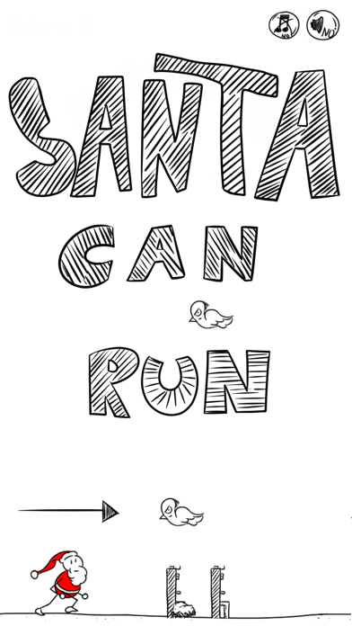 Running Santa - Offline Game स्क्रीनशॉट