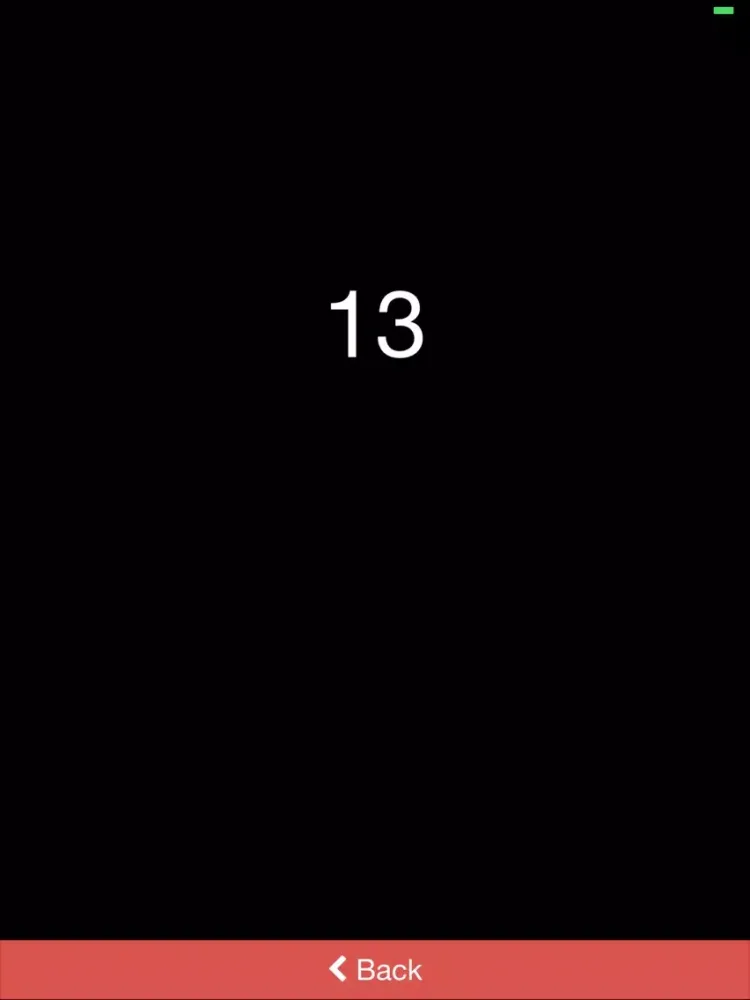 Tangkapan layar Silvermast Score iPad 