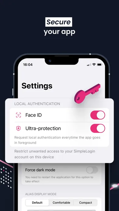 SimpleLogin - Email alias স্ক্রিনশট