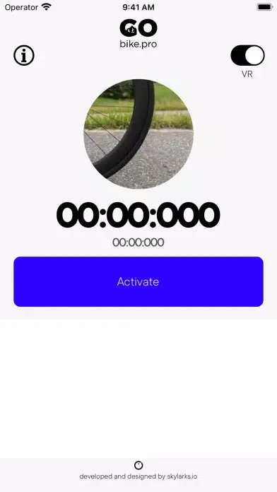Tangkapan layar Pumptrack Timer