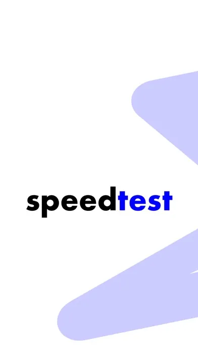 Tangkapan layar Speed Test - Wi-Fi & Cellular