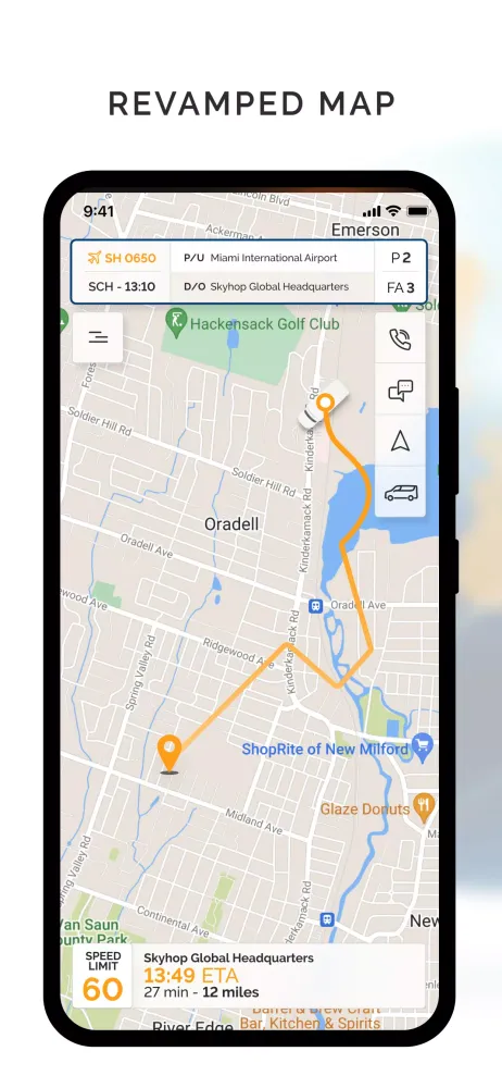 Tangkapan layar SkyHop Tech Driver
