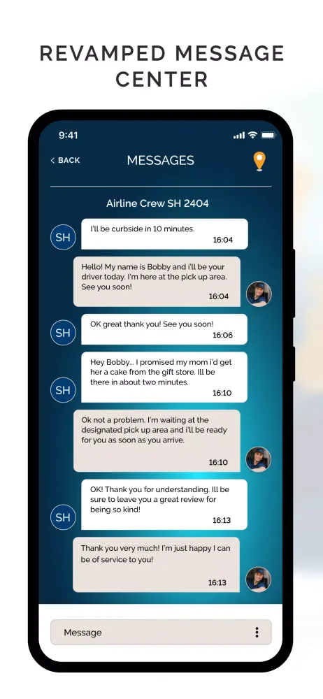 Tangkapan layar SkyHop Tech Driver