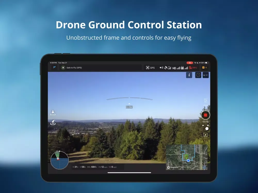 Zrzuty ekranu Skyward InFlight iPad 