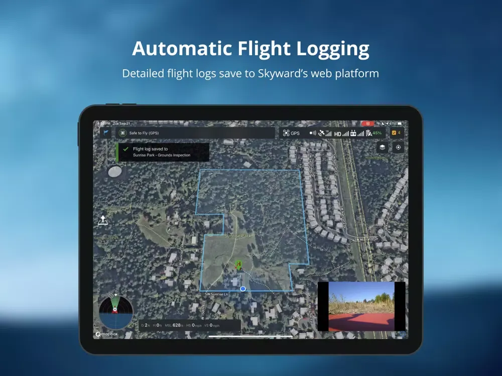 Zrzuty ekranu Skyward InFlight iPad 