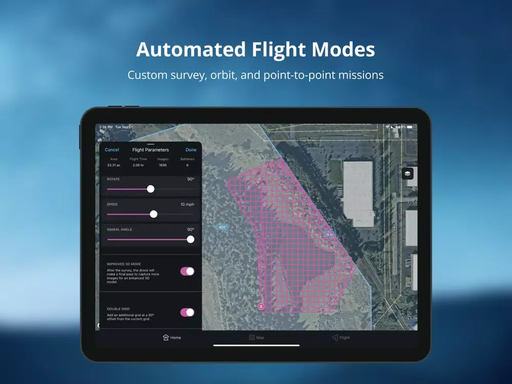 Zrzuty ekranu Skyward InFlight iPad 