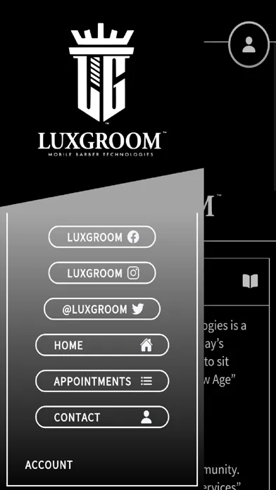 Zrzuty ekranu LUXGROOM