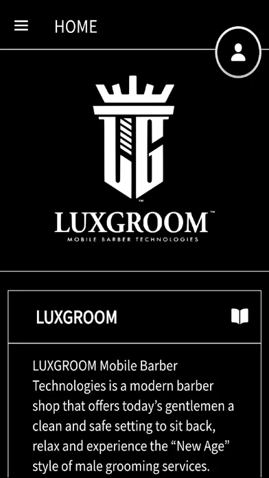 Zrzuty ekranu LUXGROOM
