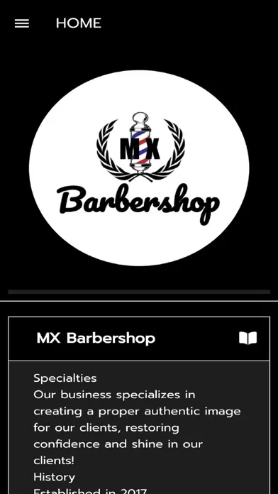 MX Barbershop Ekran Görüntüleri