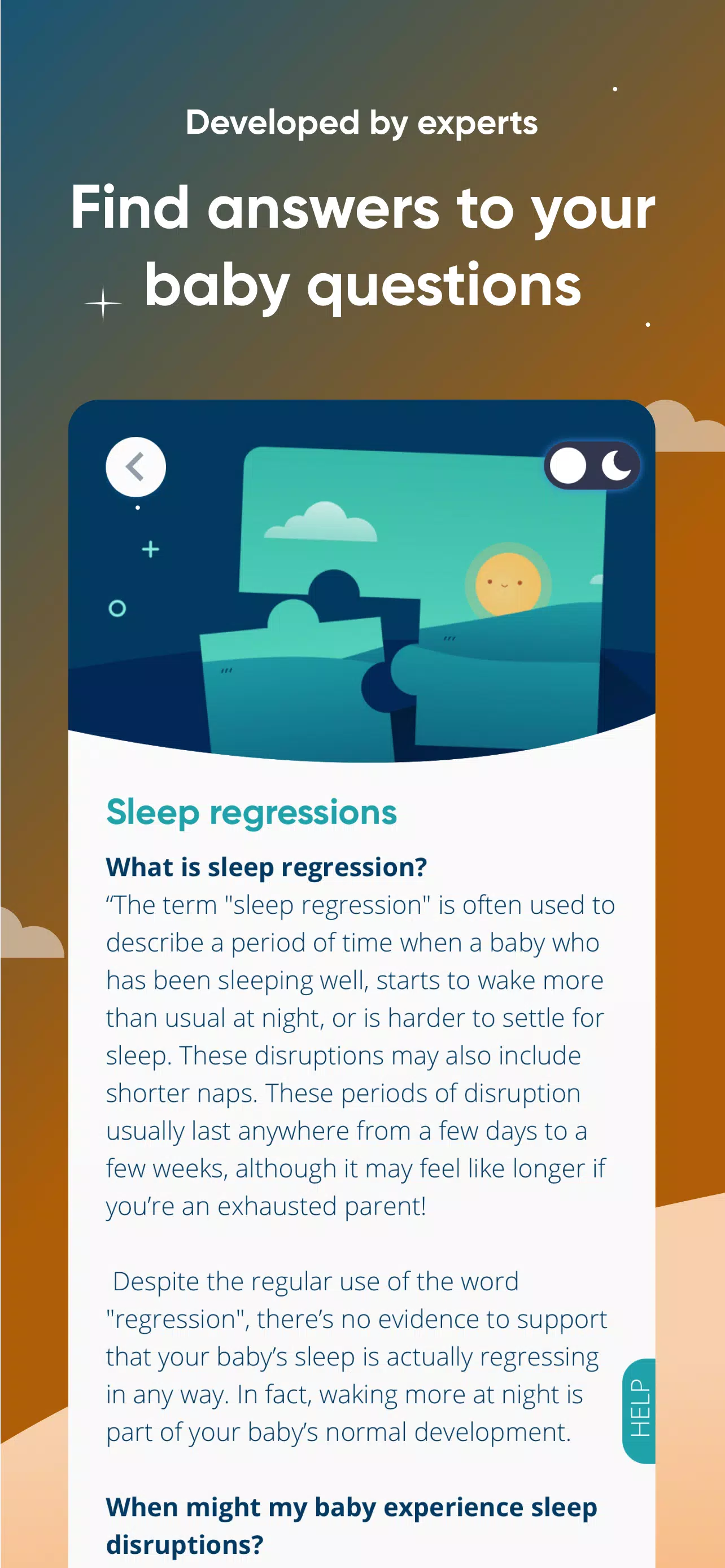 SleepWellBaby Screenshots