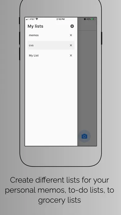dThing: Memo with Pics & Voice Screenshots