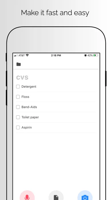 dThing: Memo with Pics & Voice Screenshots