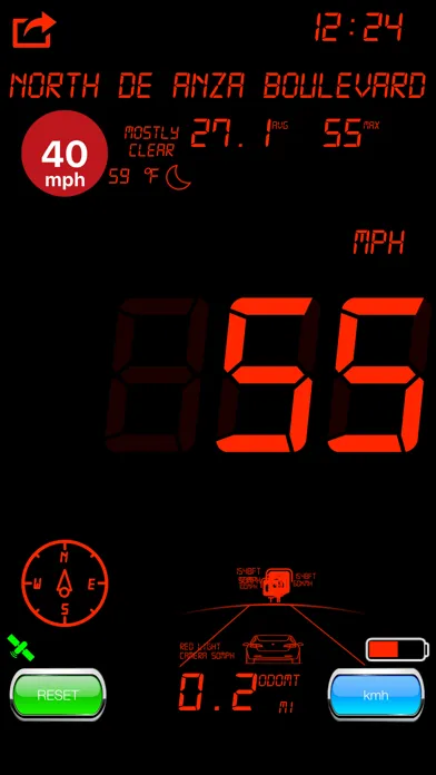 Speedbox Digital Speedometer Screenshots