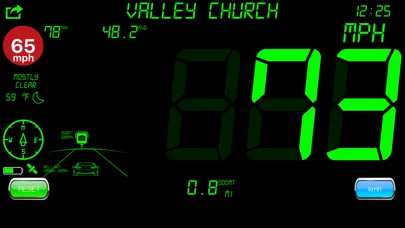Speedbox Digital Speedometer Screenshots