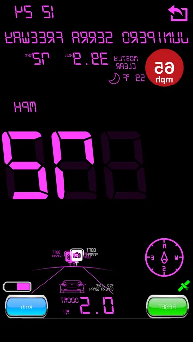 Speedbox Digital Speedometer Screenshots