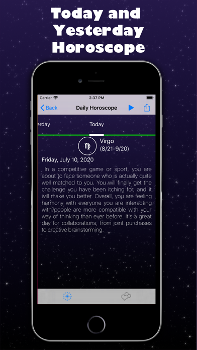 Horoscope ⊱ سکرین شاٹس