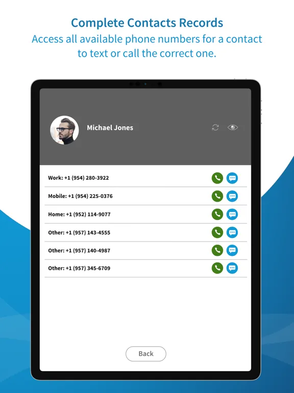 Скриншоты smrtPhone iPad 