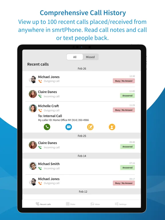 Скриншоты smrtPhone iPad 