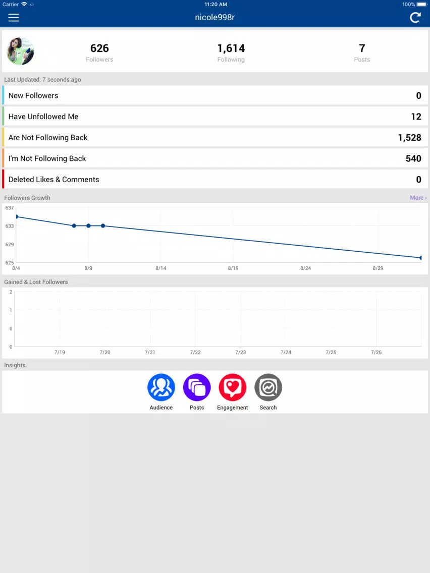 Pro Followers + for Instagram iPad  سکرین شاٹس