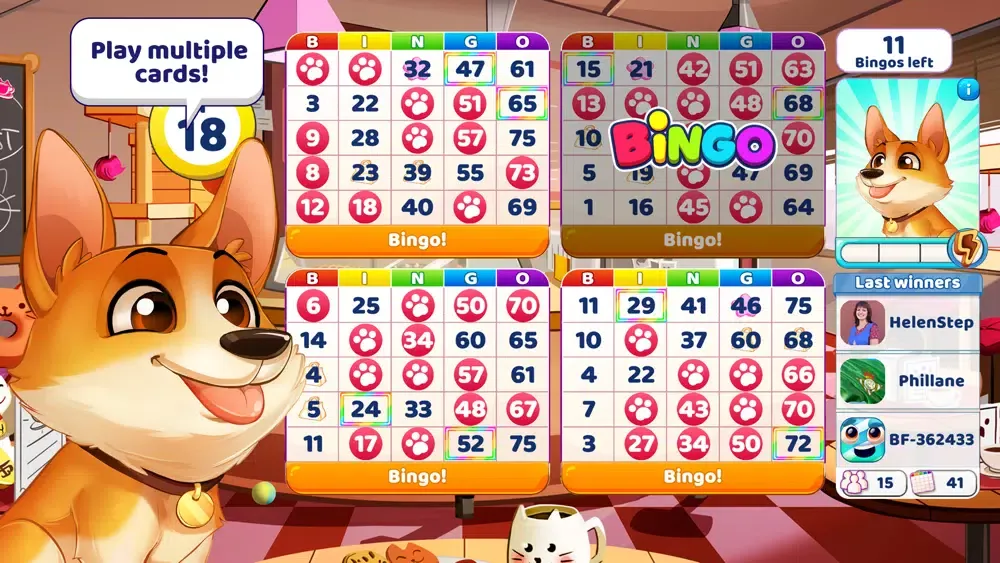 Bingo Friends. Live Bingo Game Ekran Görüntüleri