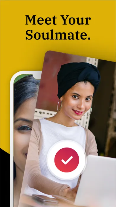 Tangkapan skrin Kismet Muslim Dating Chat Meet