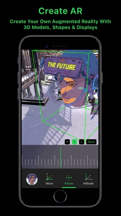 Tangkapan skrin Arrea - Explore and Create AR