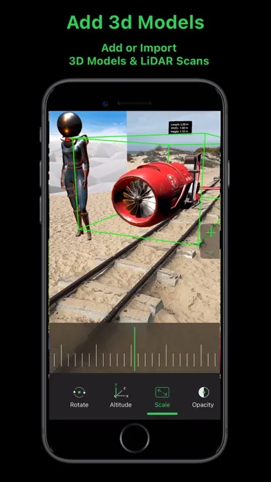 Tangkapan skrin Arrea - Explore and Create AR