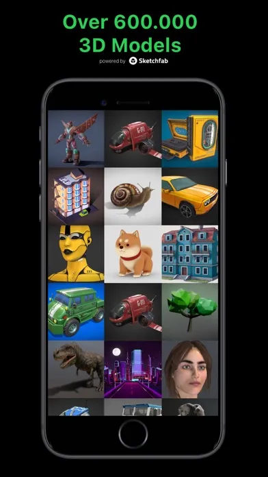 Tangkapan skrin Arrea - Explore and Create AR