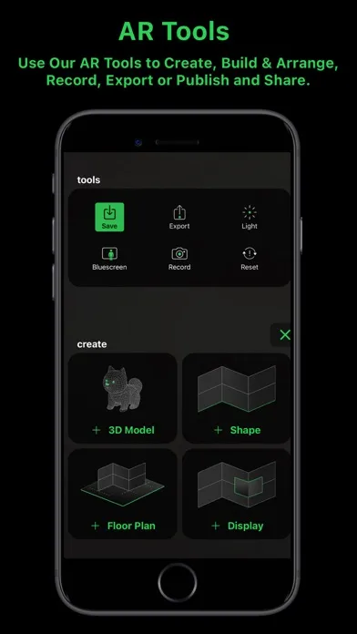 Tangkapan skrin Arrea - Explore and Create AR