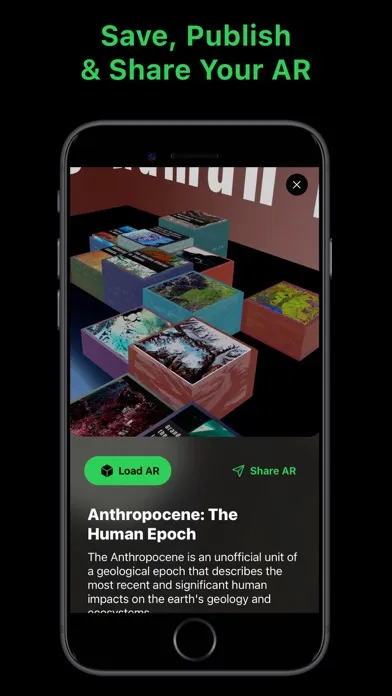 Tangkapan skrin Arrea - Explore and Create AR