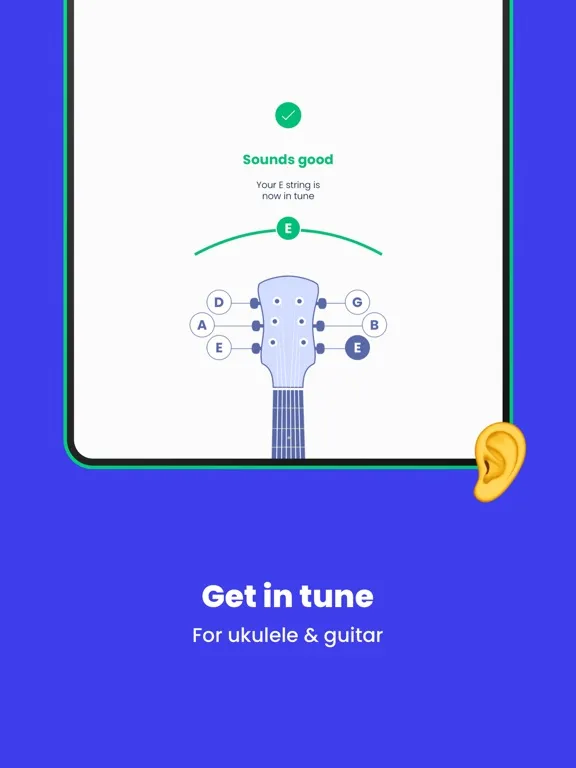 Tangkapan skrin Solfegio: Ukulele Piano Guitar iPad 