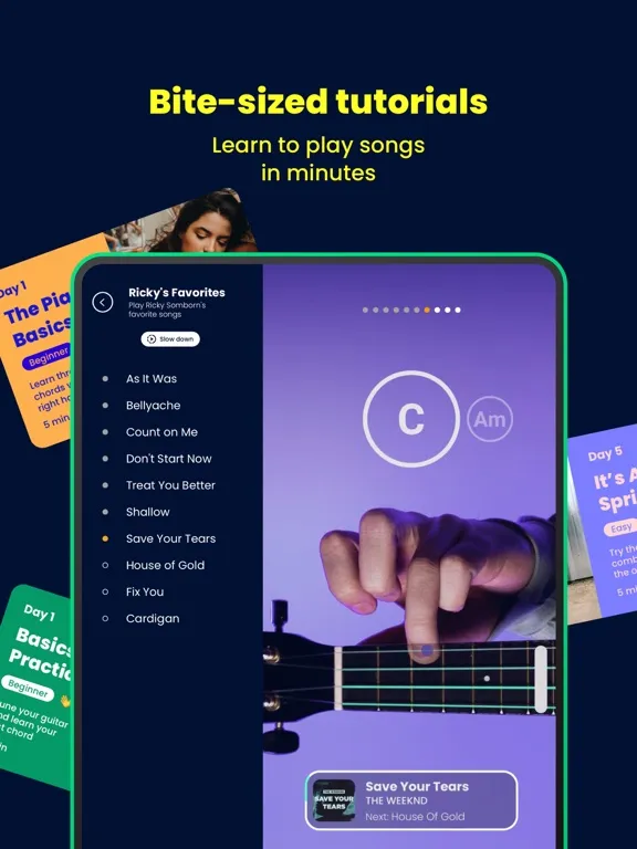 Tangkapan skrin Solfegio: Ukulele Piano Guitar iPad 