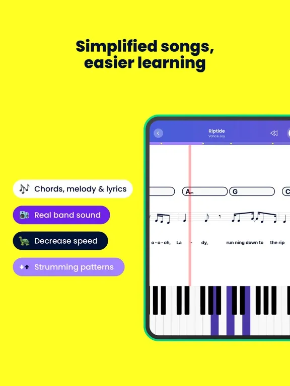 Tangkapan skrin Solfegio: Ukulele Piano Guitar iPad 
