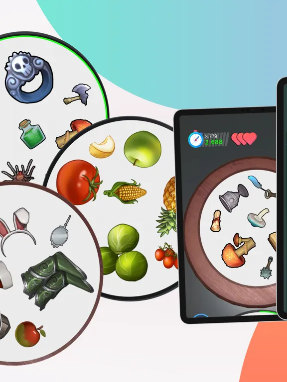 تصاویر Dropit Cards iPad 