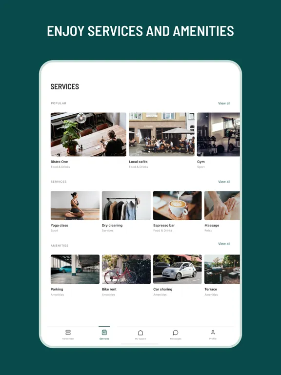 Ảnh chụp màn hình của Juli Living - Denmark iPad 