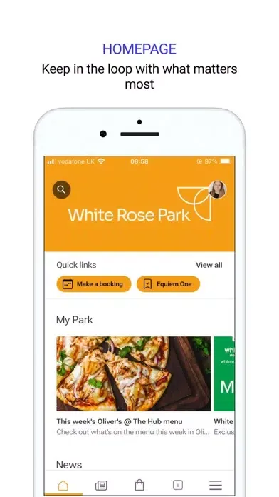 ภาพหน้าจอของ White Rose Park