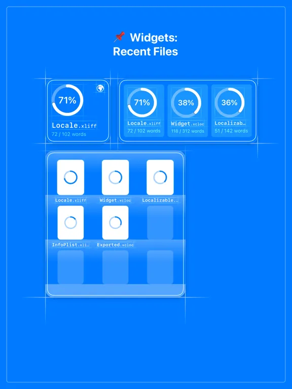 Localizator XCLOC Xcstrings iPad  Screenshots