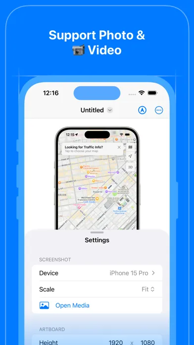 Captures d'écran de Mockuper: Device Mockup