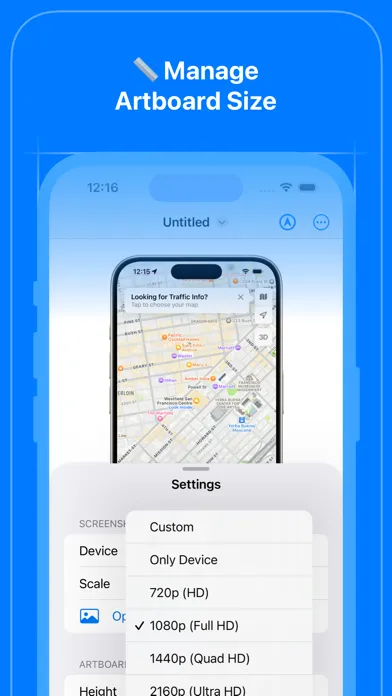 Captures d'écran de Mockuper: Device Mockup