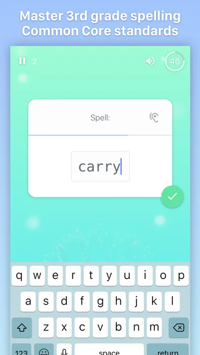 Spelling Ace 3rd Grade应用截图