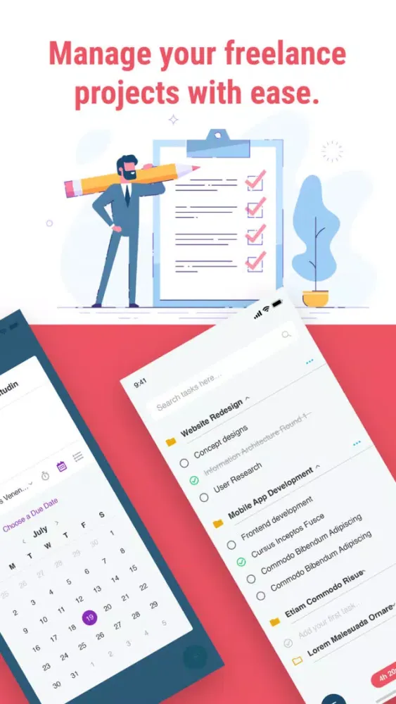SPERA freelance job management スクリーンショット