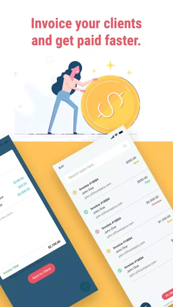 SPERA freelance job management スクリーンショット