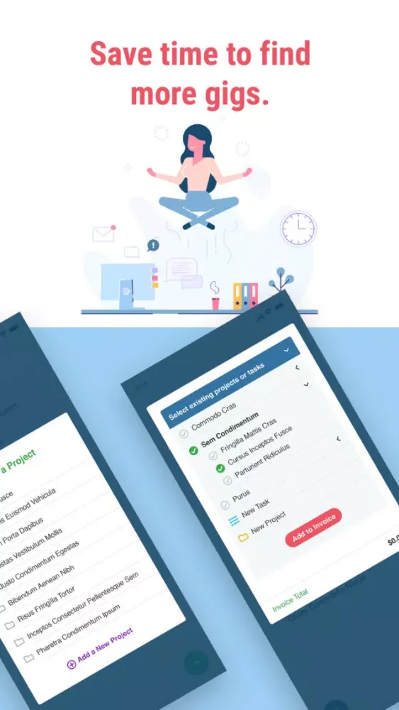 SPERA freelance job management スクリーンショット