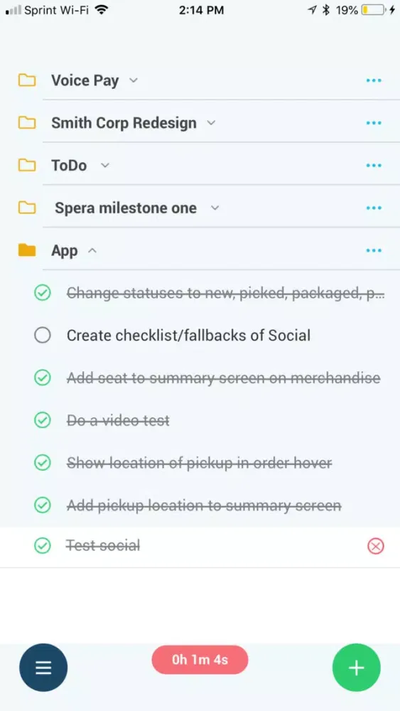 SPERA freelance job management スクリーンショット
