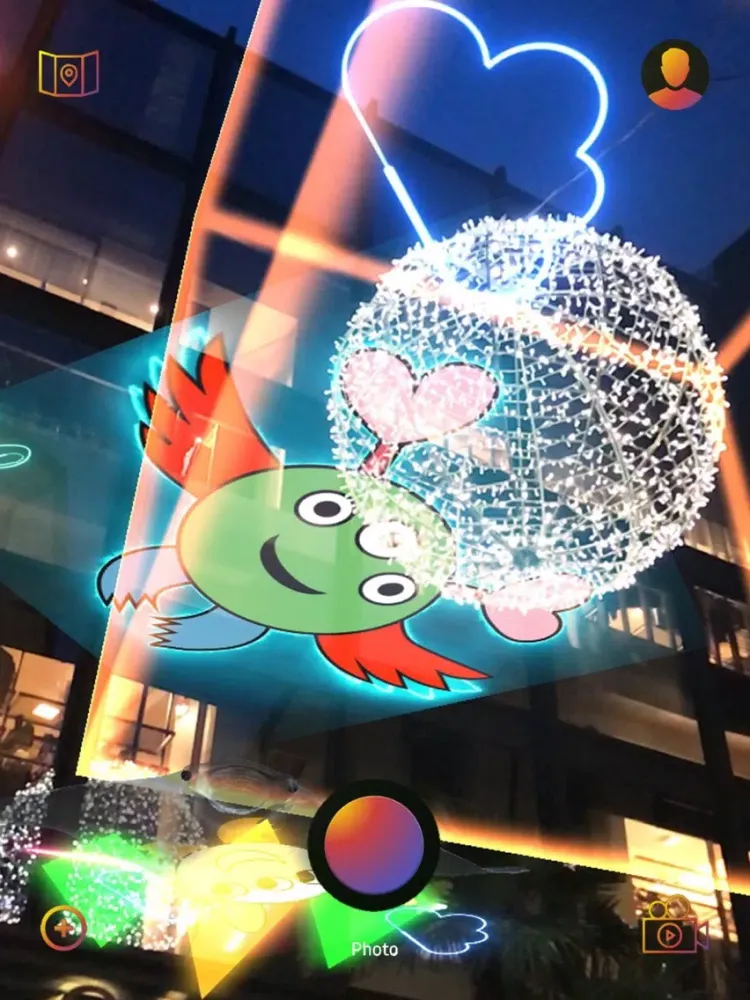 Ảnh chụp màn hình của Spheroid Universe AR iPad 